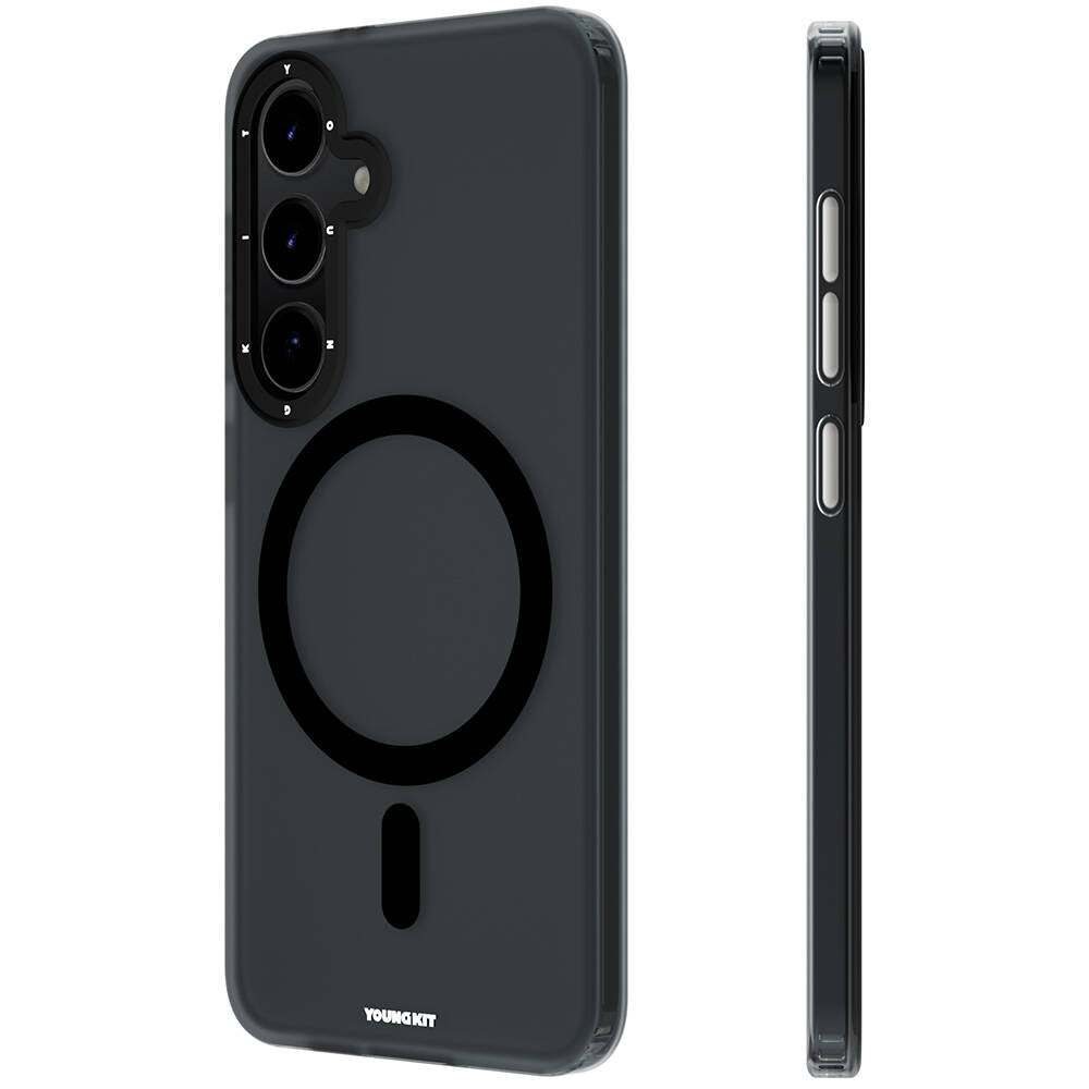 Youngkit Hidden Sand Serisi Galaxy S24 Plus Kılıf Magsafe Şarj Özellikli Telefon Kılıfı - 7 Youngkit Hidden Sand Serisi Galaxy S24 Plus Kılıf Magsafe Şarj Özellikli Telefon Kılıfı - 7